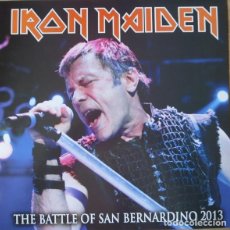 Discos de vinilo: IRON MAIDEN – THE BATTLE OF SAN BERNARDINO 2013 LP. Lote 402614414