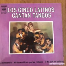 Discos de vinilo: LOS CINCO LATINOS LA CUMPARSITA + 3 EP ESPAÑA MUY BIEN CONSERVADO. Lote 402632914
