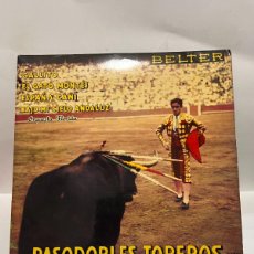 Discos de vinilo: EP - PASOSOBLES TOREROS - GALLITO / EL GATO MONTÉS + 2 - BELTER - BARCELONA 1960. Lote 402644039