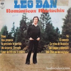 Discos de vinilo: LEO DAN ROMANTICOS MARIACHIS LP. Lote 402649159
