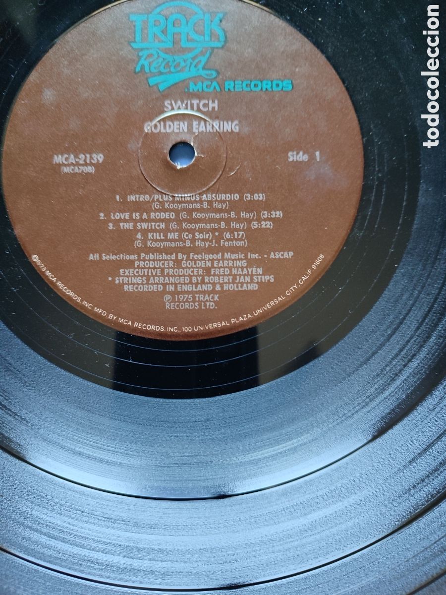 Discos de vinilo: Golden Earring - Switch - Foto 5