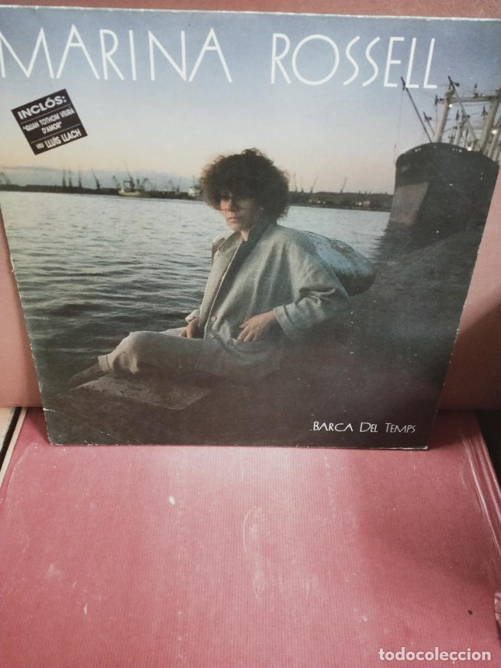 Discos de vinilo: MARINA ROSELL. BARCA DEL TEMPS. LP CBS 1985 - Foto 1