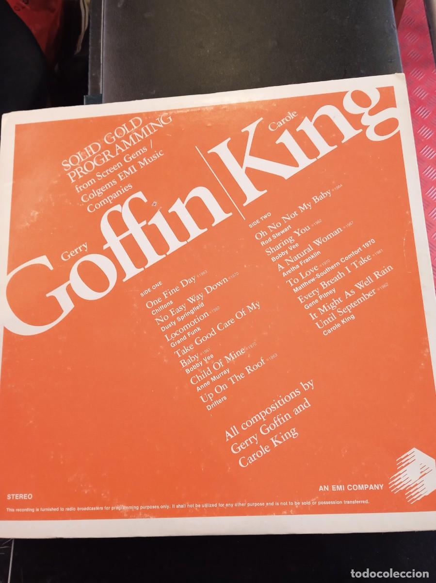 Discos de vinilo: CAROLE KING/ JERRY GOFFIN- SOLID GOLD PROGRAMMING. LP DOBLE. USA. RARO. - Foto 1