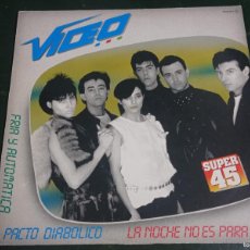 Discos de vinilo: DISCO MAXI SINGLE VÍDEO LA NOCHE NO ES PARA MÍ. Lote 402714034