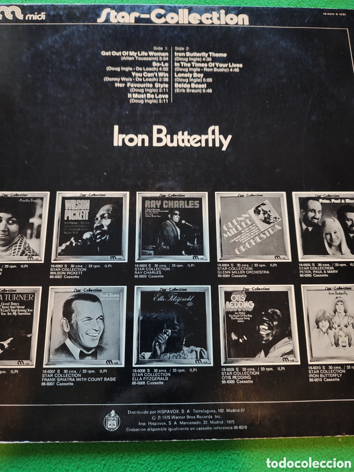 Discos de vinilo: Iron Butterfly - Star Collection - Foto 2