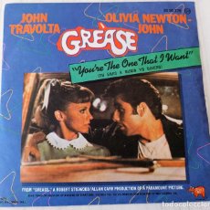 Discos de vinilo: JOHN TAVOLTA - OLIVIA NEWTON-JOHN - YOU´RE THE ONE THAT I WANT RSO - 1978. Lote 402720179