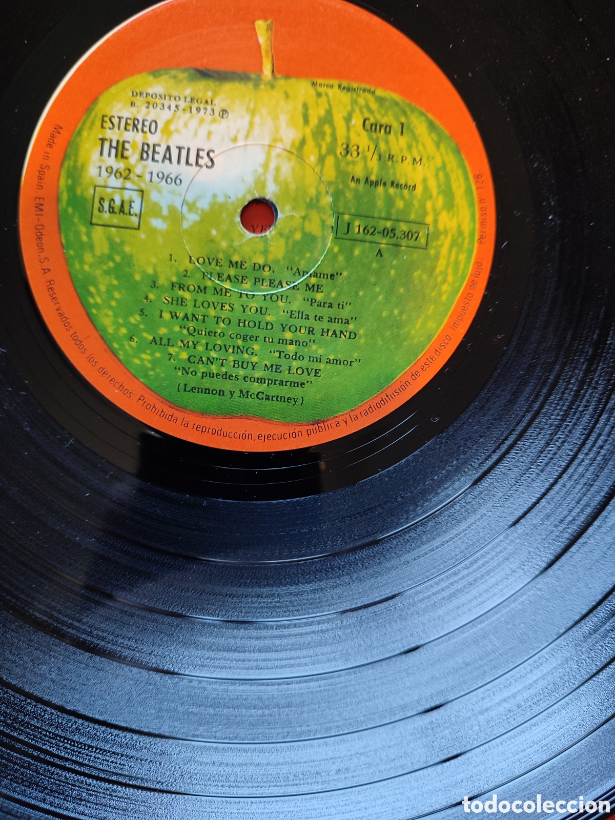 Discos de vinilo: The Beatles - 1962-1966 - Foto 6