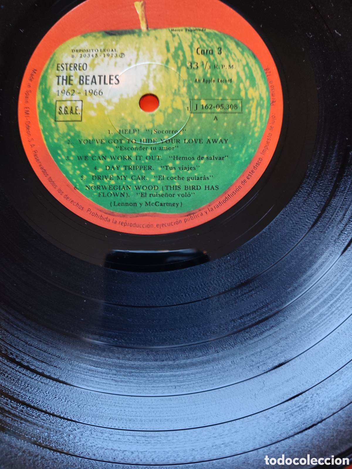 Discos de vinilo: The Beatles - 1962-1966 - Foto 8