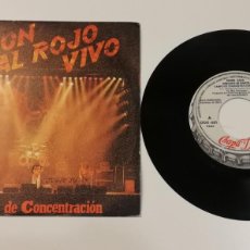 Discos de vinilo: S10-BARÓN ROJO - BARÓN AL ROJO VIVO (7”, SINGLE, PROMO) - PORT VG DISC VG+. Lote 402731129