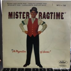Discos de vinilo: MISTER RAGTIME EP CAPITOL AÑOS 60 MUY BIEN CONSERVADO. Lote 402731259