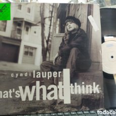Discos de vinilo: CYNDI LAUPER MAXI MAXI THAT'S WHAT I THINK 7 TRACKS HOLANDA 1993. Lote 402743134