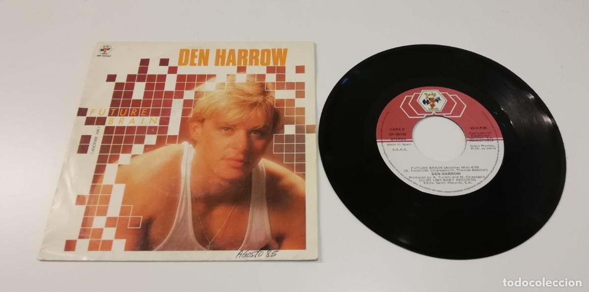 Vinyl records: S8-Den Harrow - Future Brain (7&rdquo;, Single, Promo) - PORT VG DISC VG+