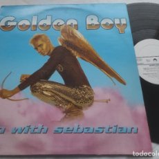 Discos de vinilo: SIN WITH SEBASTIAN ‎– GOLDEN BOY-MAXI-1985-**. Lote 402761929
