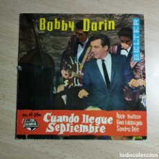Discos de vinilo: EP 7 BOBBY DARIN. 1962. BSO ” CUANDO LLEGUE SEPTIEMBRE” MULTIPLICACIÓN+3. Lote 402812409