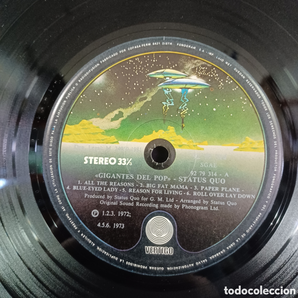 Discos de vinilo: STATUS QUO - GIGANTES DEL POP VOL. 27 - Foto 4