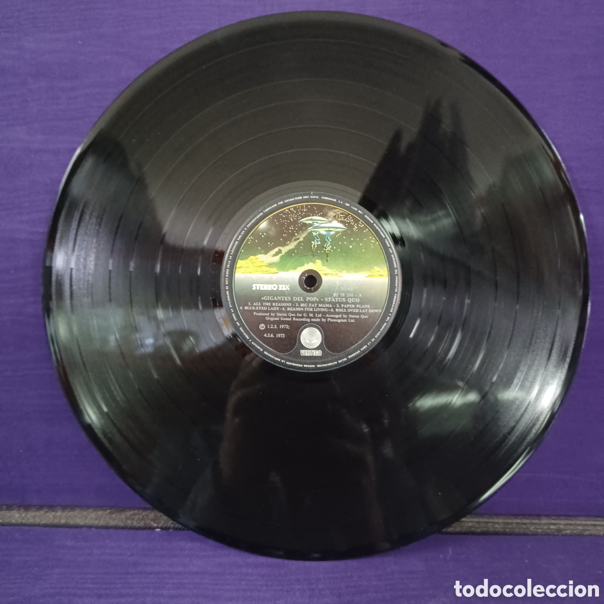 Discos de vinilo: STATUS QUO - GIGANTES DEL POP VOL. 27 - Foto 5
