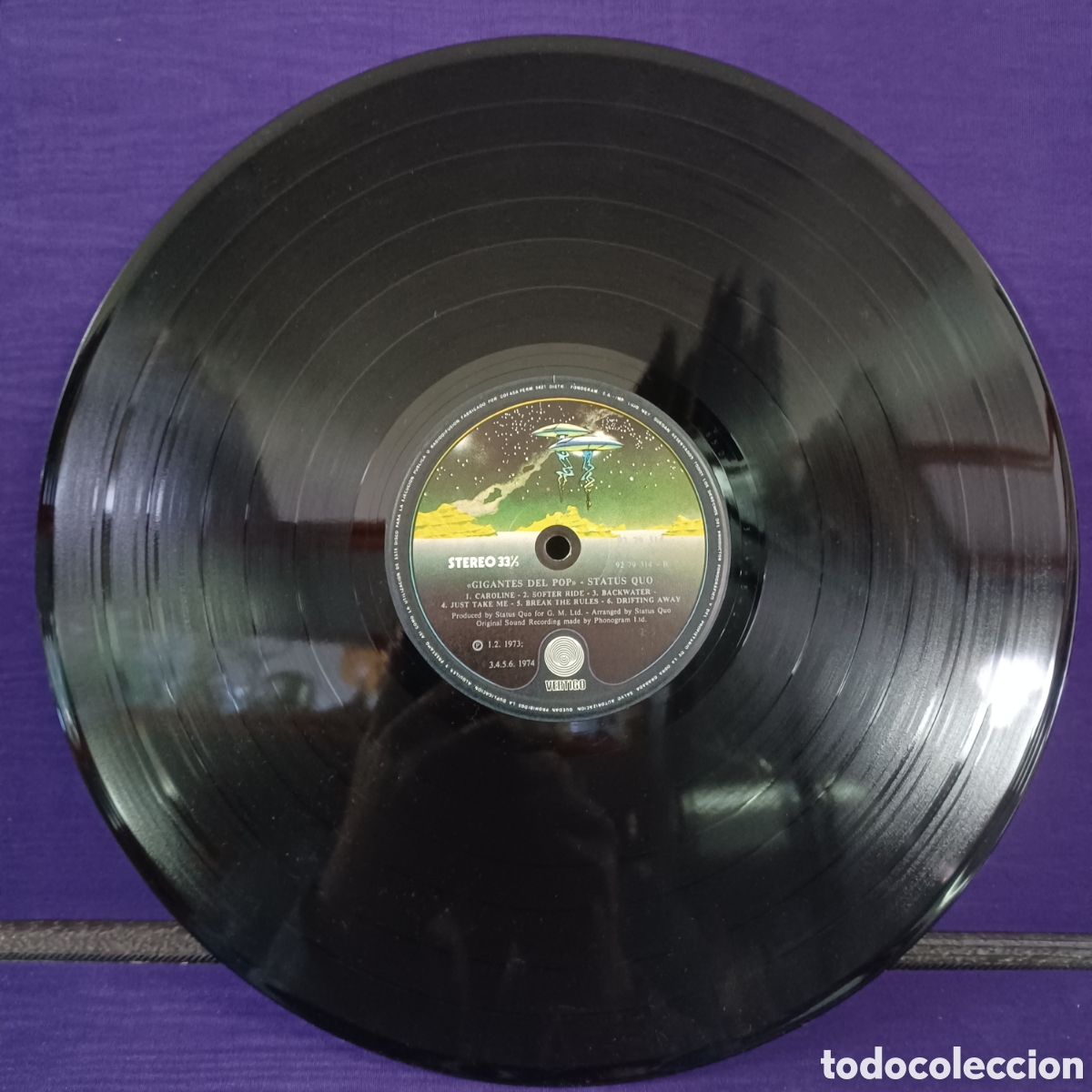 Discos de vinilo: STATUS QUO - GIGANTES DEL POP VOL. 27 - Foto 6