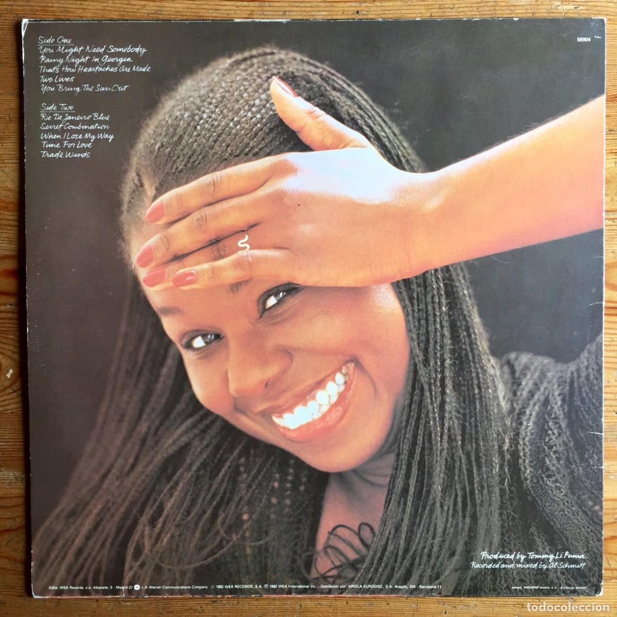 Discos de vinilo: RANDY CRAWFORD : SECRET COMBINATION [WARNER - ESP 1981] LP - Foto 2