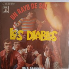 Discos de vinilo: LOS DIABLOS: UN RAYO DE SOL. Lote 402927384