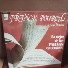 Discos de vinilo: FRANCK POURCEL - LO MEJOR DE LAS PÁGINAS CÉLEBRES VOL. 1 - 2 LP EMI ODEON 1979. Lote 402934669
