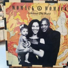 Discos de vinilo: WOMACK & WOMACK - CELEBRATE THE WORLD - MAXI SINGLE SELLO DMM 1989. Lote 402956929