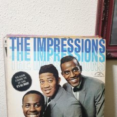 Discos de vinilo: THE IMPRESSIONS / THE IMPRESSIONS / EDICIÓN USA / MONO / ABC-PARAMOUNT 1963. Lote 402963494