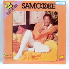 Discos de vinilo: SAM COOKE AN ORIGINAL DOBLE LP. COMP. U.S.A. 1988 NM COMO NUEVO. Lote 402973054