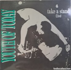 Discos de vinilo: YOUTH OF TODAY – TAKE A STAND (LIVE) SELLO: LOST AND FOUND RECORDS – LF 044. LX.2. Lote 402973899