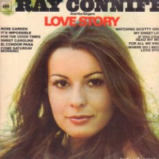 Discos de vinilo: RAY CONNIFF AND THE SINGERS - LOVE STORY / LP CBS RF-16039. Lote 402989424