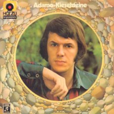 Discos de vinilo: ADAMO - KIESELSTEINE / LP EMI COLUMBIA 1972 / DOBLE PORTADA. CON ENCARTE RF-16053. Lote 402993864