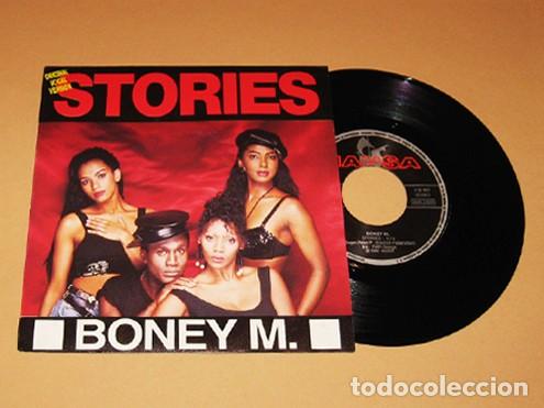 Discos de vinilo: BONEY M. - STORIES - SINGLE - 1990 - Foto 1