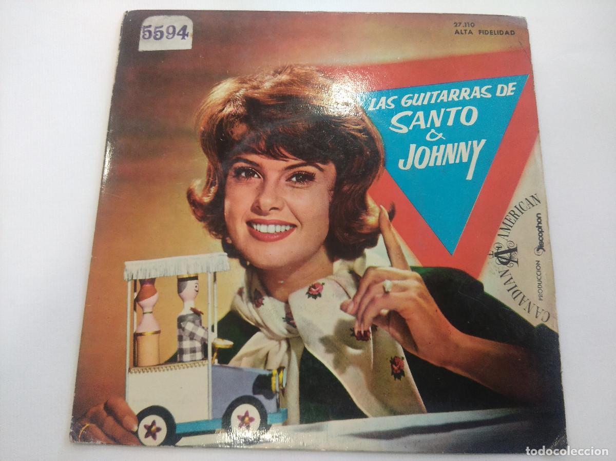 Discos de vinilo: SANTO Y JOHNNY/HOP SCOTCH/SINGLE. - Foto 1