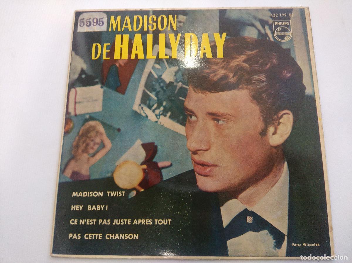 Discos de vinilo: JOHNNY HALLYDAY/EL MADISON/SINGLE. - Foto 1
