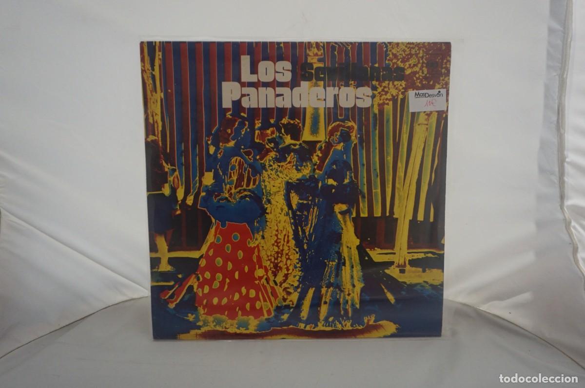 Discos de vinilo: LP - LOS PANADEROS - SEVILLANAS - Foto 1