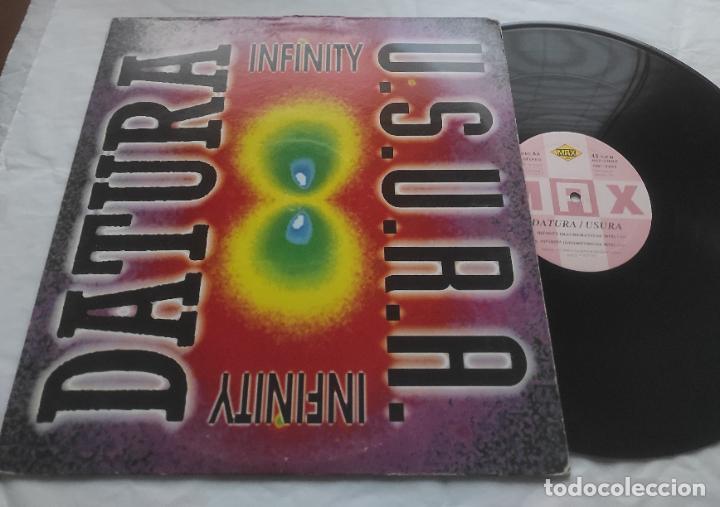 Discos de vinilo: Datura & U.S.U.R.A. &lrm;&ndash; Infinity-MAXI-ESPA&Ntilde;A-** - Foto 1