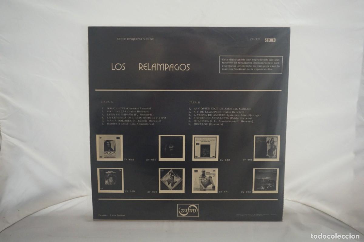 Discos de vinilo: LP - LOS RELAMPAGOS - DOS CRUCES - Foto 3