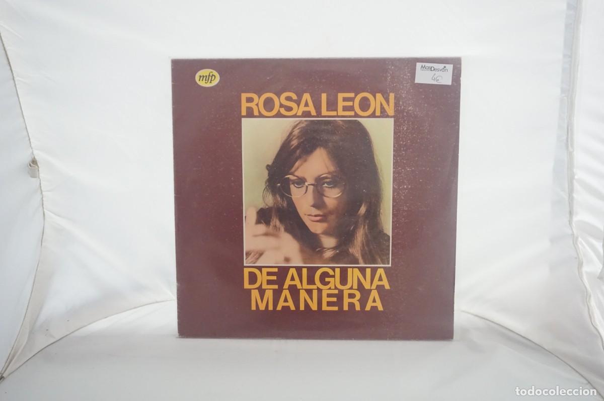 Discos de vinilo: LP - ROSA LEON - DE ALGUNA MANERA - Foto 1