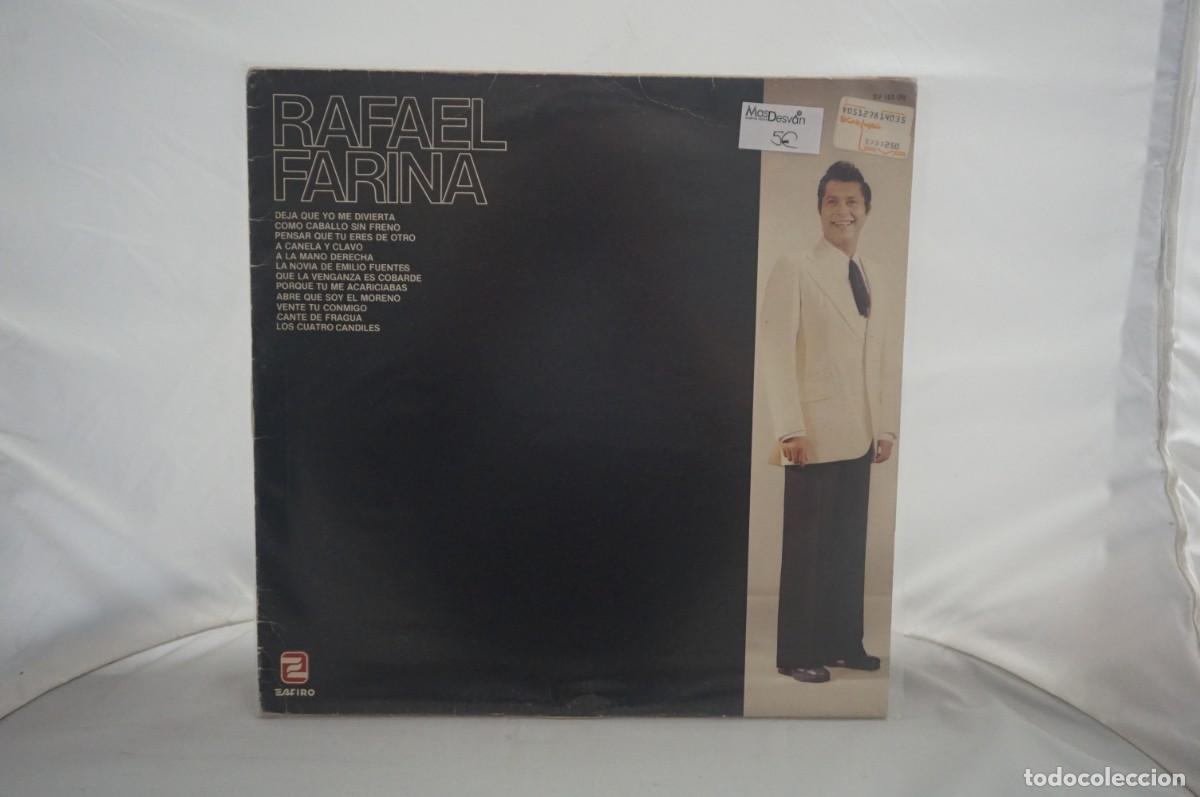 Discos de vinilo: LP - RAFAEL FARINA - RAFAEL FARINA - Foto 1