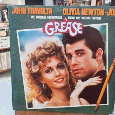 Discos de vinilo: GREÀSE - SOUNDTRACK FROM THE MOTION PICTURE - JOHN TRAVOLTA / OLIVIA NEWTON-JOHN - DOBLE LP. 1978. Lote 403029854