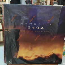 Discos de vinilo: 1492 CONQUEST OF PARADISE - VANGELIS - MUSIC FROM THE ORIGINAL SOUNDTRACK - LP. SELLO EW 1992. Lote 403032624