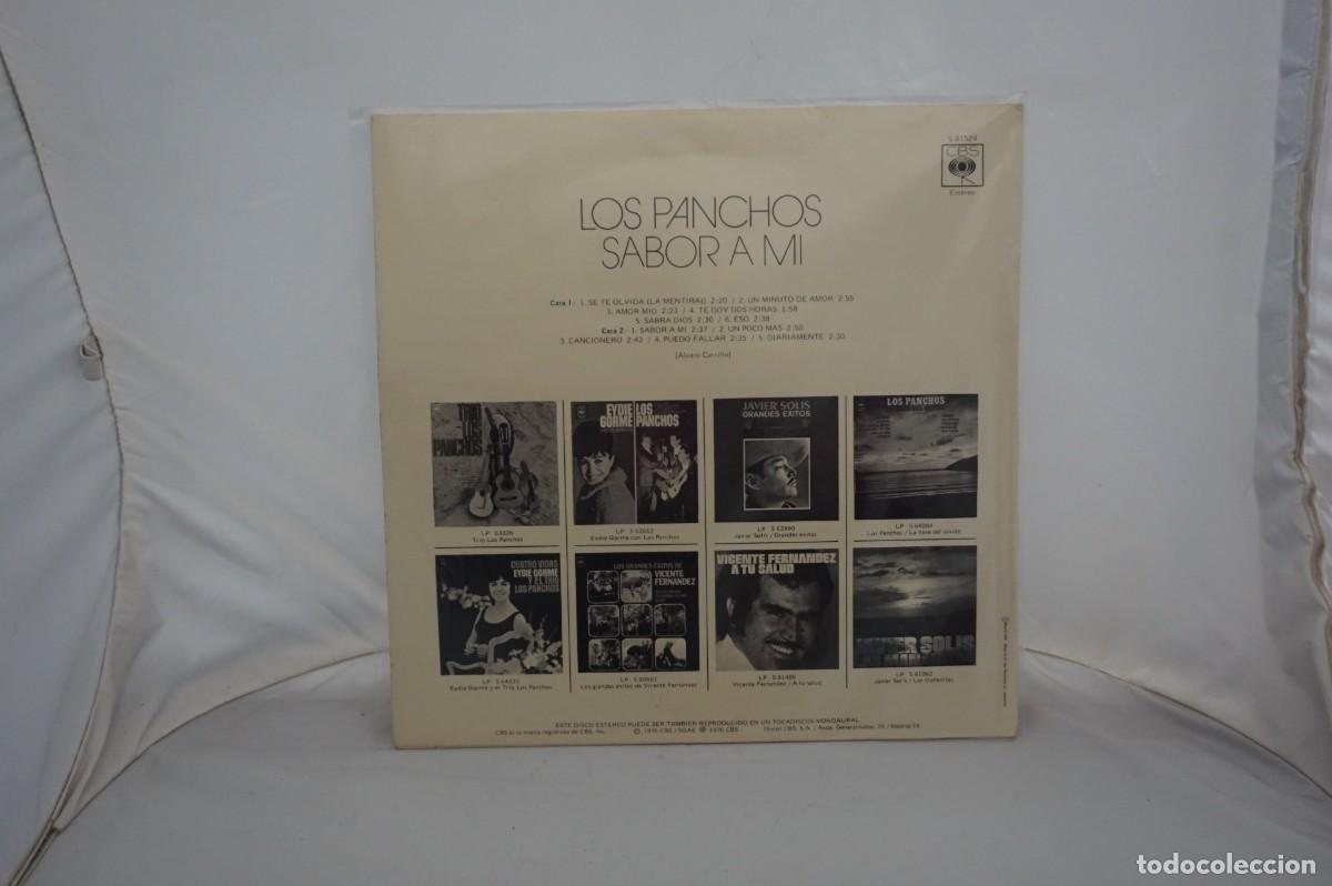 Discos de vinilo: LP - LOS PANCHOS - SABOR A MI - Foto 3