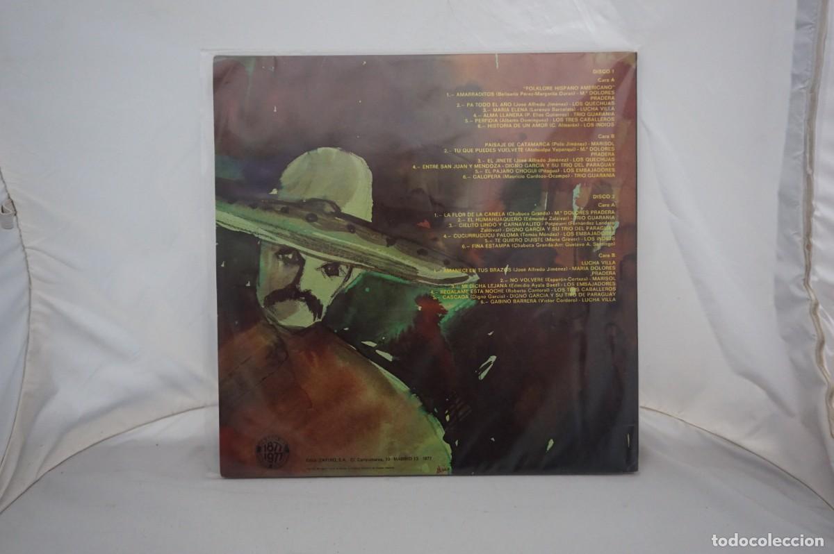 Discos de vinilo: LP - FOLKLORE HISPANOAMERICANO - Foto 5