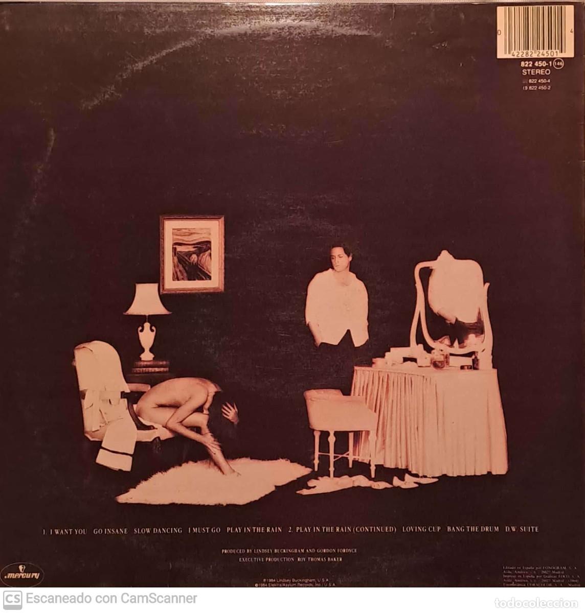 Discos de vinilo: Lindsey Buckingham &lrm;&ndash; Go Insane - Foto 2