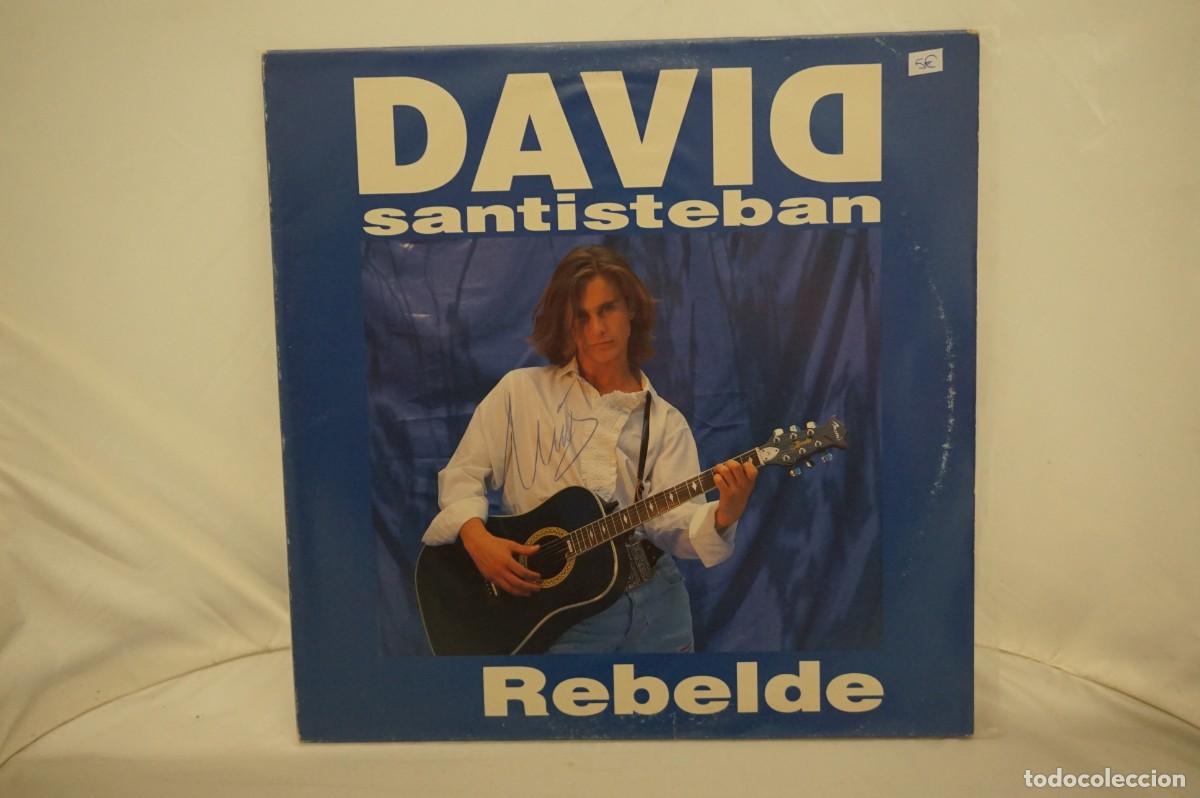 Discos de vinilo: LP - DAVID SANTISTEBAN - REBELDE - Foto 1