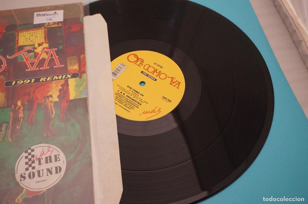 Discos de vinilo: LP - OYE COMO VA - 1991 REMIX - Foto 2