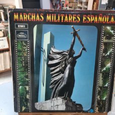 Discos de vinilo: MARCHAS MILITARES ESPAÑOLAS - BANDA POLICÍA ARMADA Y DE TRÁFICO DE BARCELONA - LP. EMI / REGAL 1969. Lote 403046259