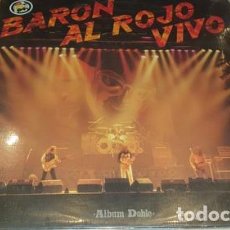 Discos de vinilo: BARON ROJO BARON AL ROJO VIVO LP VINILO DOBLE SPAIN 1984. Lote 403077379
