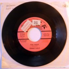 Discos de vinilo: JOHNNY CARLO. FISH WALK/ POINCIANA. DECCA, USA 1960 SINGLE POROMOCIONAL. Lote 403082144