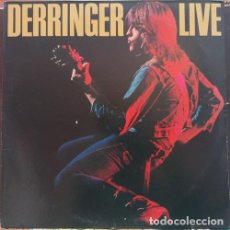 Discos de vinilo: RICK DERRINGER LIVE CON SOBRE INTERNO TAPA 9 VINILO 8 USA. Lote 403088469