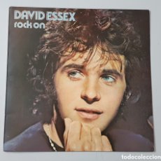 Discos de vinilo: LP DAVID ESSEX - ROCK ON (UK - CBS - 1973) 1° EDICION + INNER COMO NUEVO. Lote 403116379